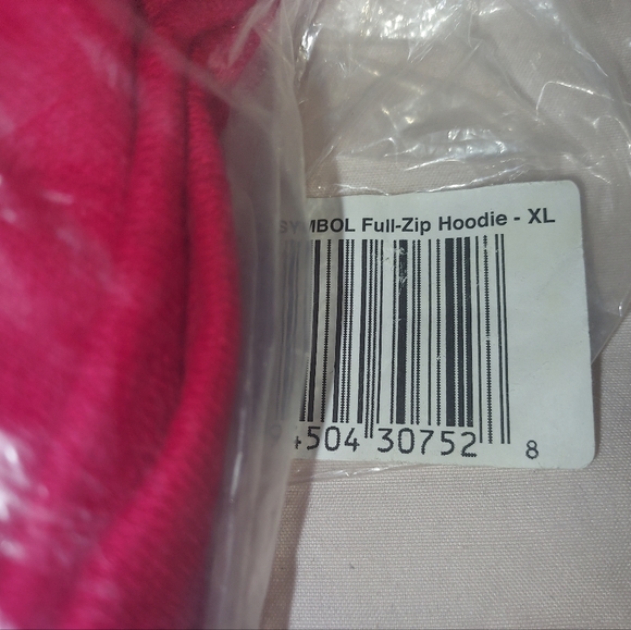 New Graffiti DC Flash Full Zip Red Hoodie Size XL - Picture 3 of 4